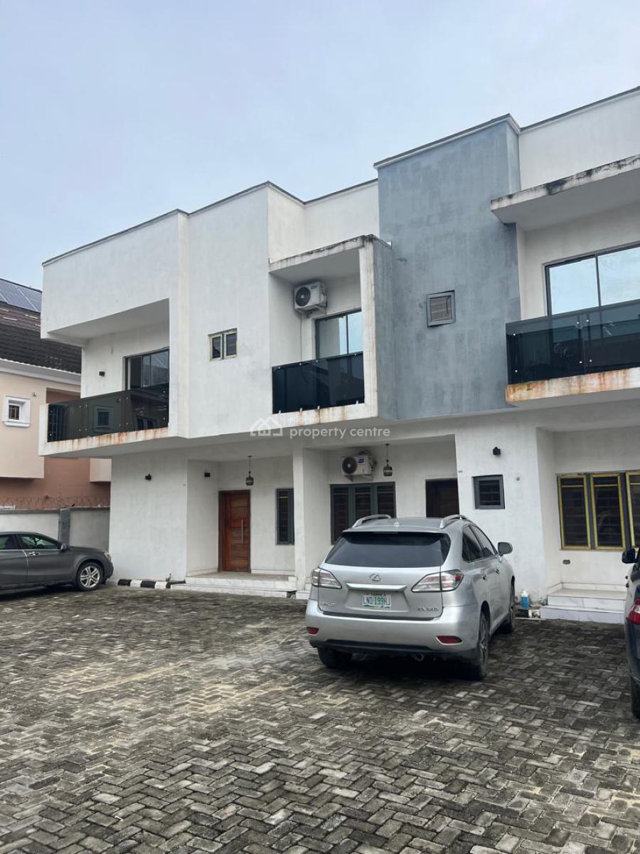 Massively New 2bedroom Terrace Duplex with Bq, Greenwood Park Estate Abijo, Sangotedo, Ajah, Lagos, Terraced Duplex for Rent