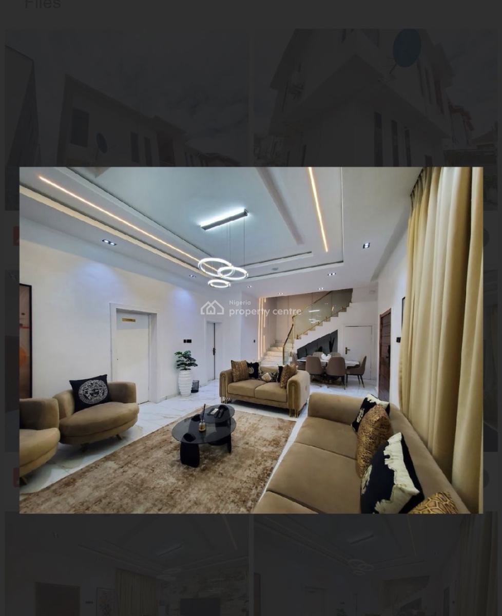 Tastefully Built Fully Furnished Four (4) Bedroom Semi Detached Self Compound, Ikate, Lekki, Lagos, Semi-detached Duplex for Rent