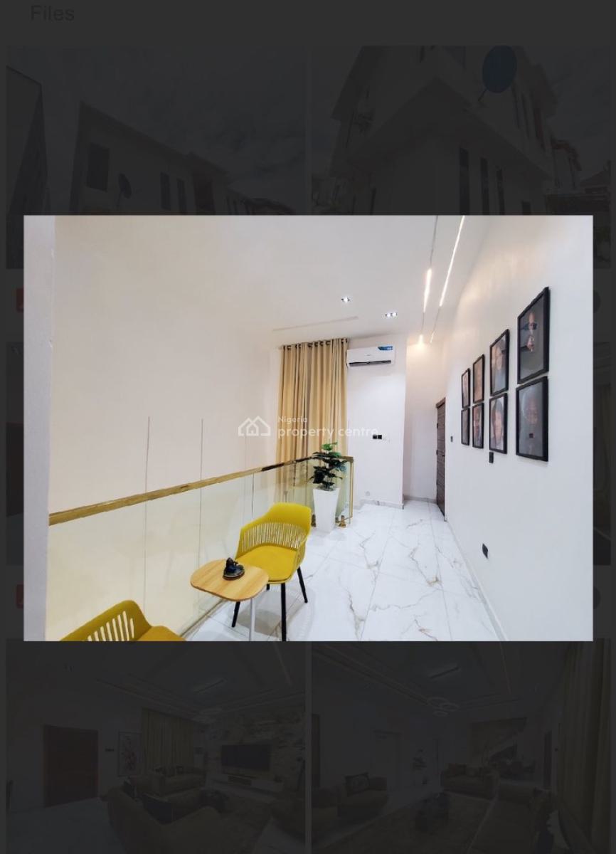 Tastefully Built Fully Furnished Four (4) Bedroom Semi Detached Self Compound, Ikate, Lekki, Lagos, Semi-detached Duplex for Rent