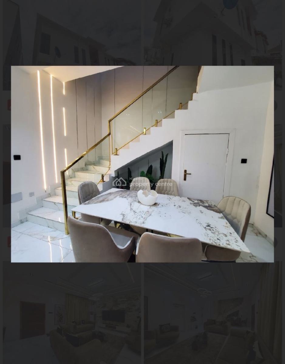 Tastefully Built Fully Furnished Four (4) Bedroom Semi Detached Self Compound, Ikate, Lekki, Lagos, Semi-detached Duplex for Rent