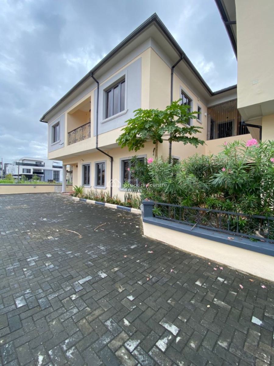 *well Built 4bed Semi Detached Duplex Available 25m  Osapa, Victory Park Osapa, Lekki, Lagos, Semi-detached Duplex for Rent