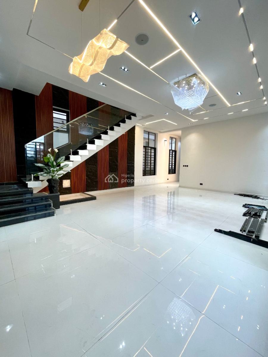 Outstanding Luxury 5 Bed Fully Detached Duplex with  Pool and Bq, Chevron, Lekki, Lagos, Detached Duplex for Sale