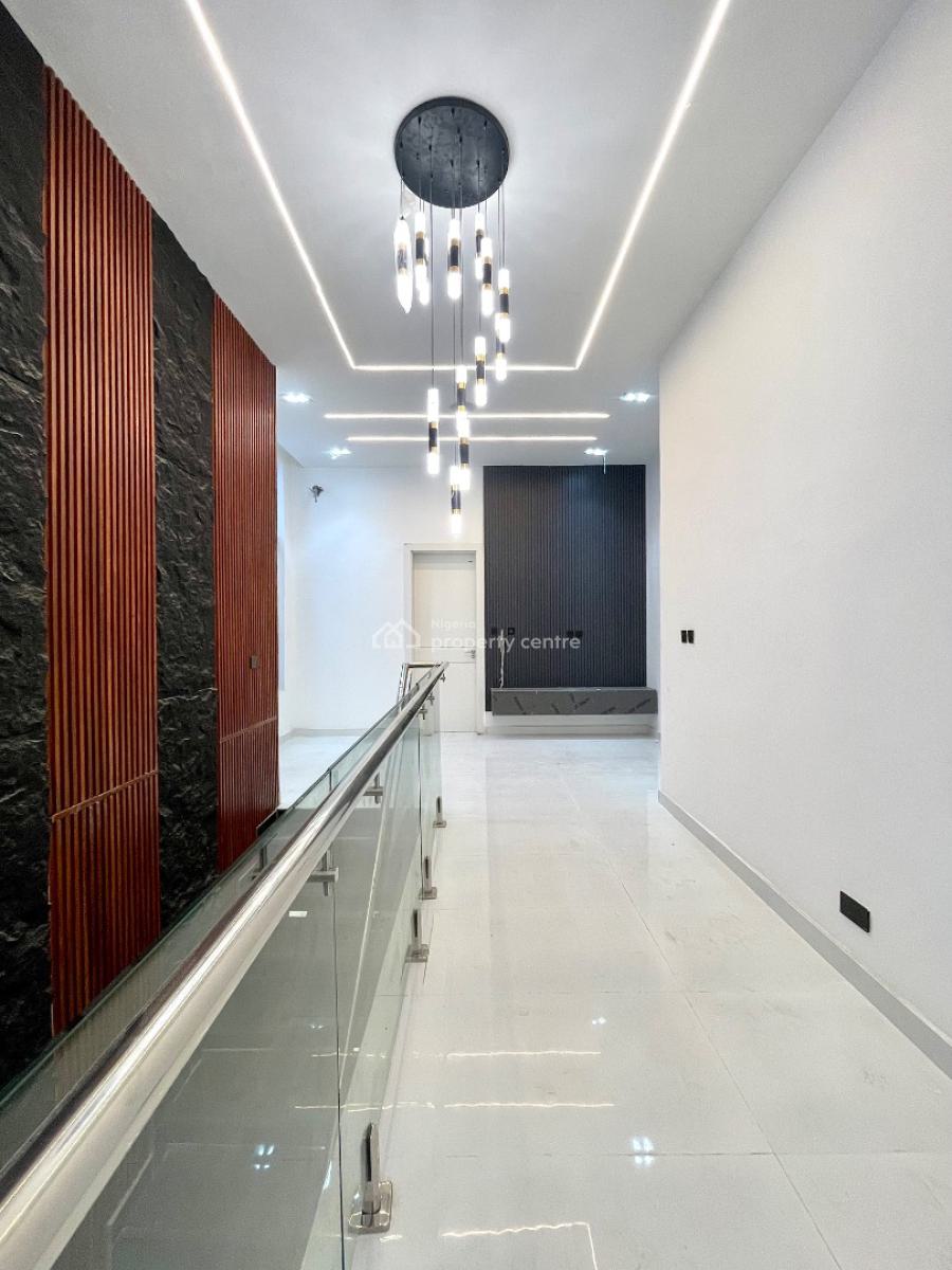 Outstanding Luxury 5 Bed Fully Detached Duplex with  Pool and Bq, Chevron, Lekki, Lagos, Detached Duplex for Sale