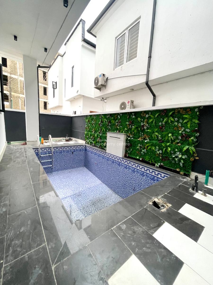 Outstanding Luxury 5 Bed Fully Detached Duplex with  Pool and Bq, Chevron, Lekki, Lagos, Detached Duplex for Sale