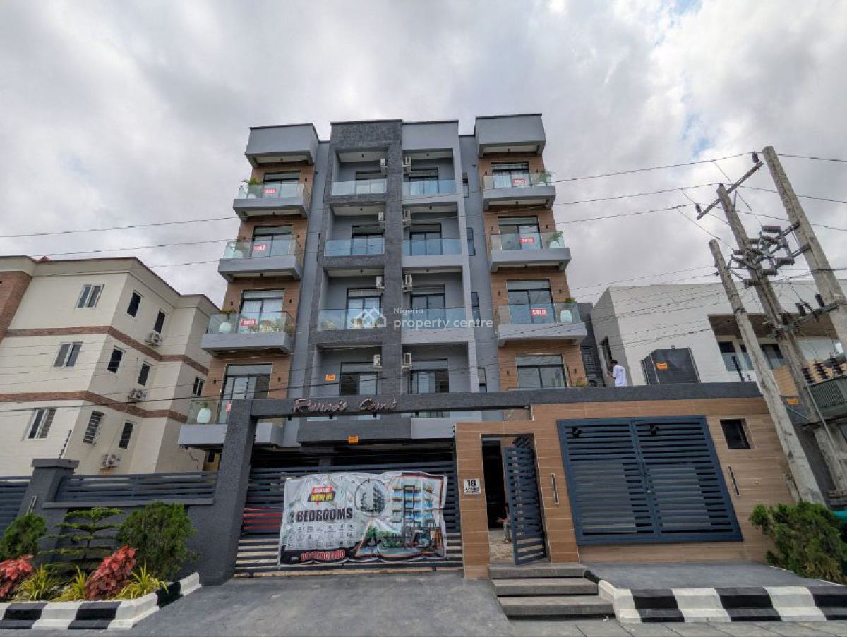 Stylish Brand New 2 Bedrooms Flat with Elevator, Pool & Gym, Spar Road, Adjacent Nicon Town, Ikate, Lekki, Lagos, Flat / Apartment for Sale