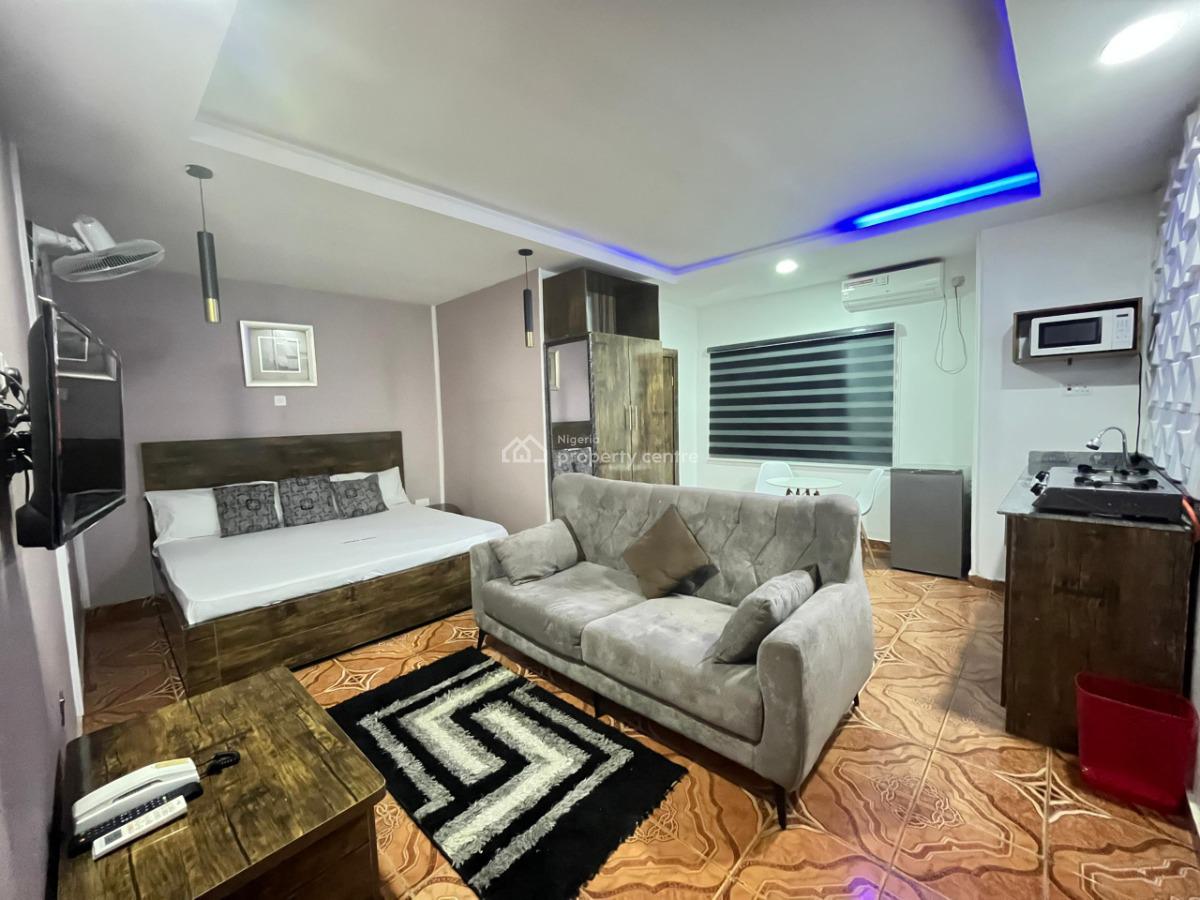 Furnished and Serviced Studio Apartment with Mini Sitting Room, Gwarinpa, Abuja, Self Contain (single Rooms) for Rent
