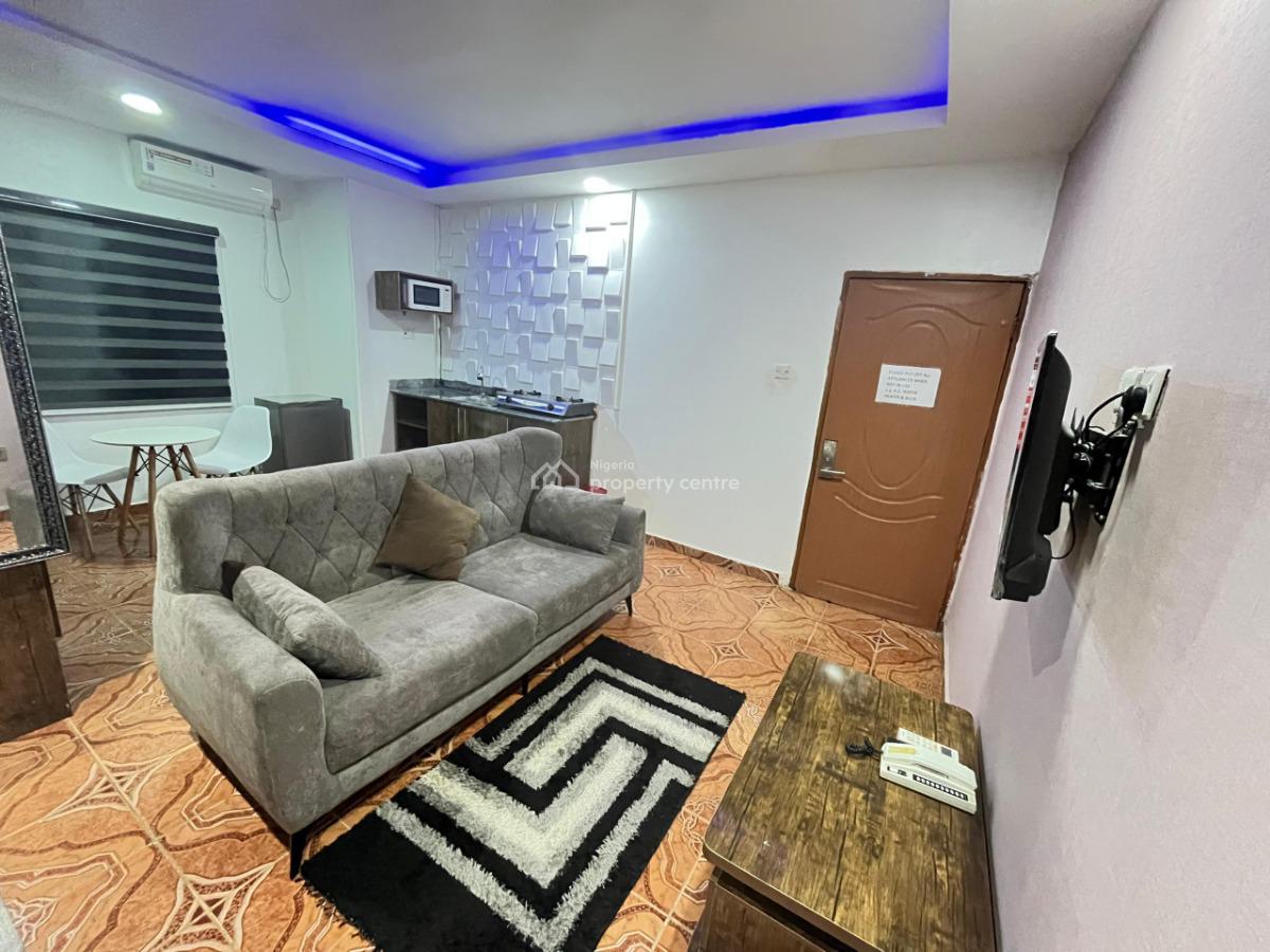 Furnished and Serviced Studio Apartment with Mini Sitting Room, Gwarinpa, Abuja, Self Contain (single Rooms) for Rent