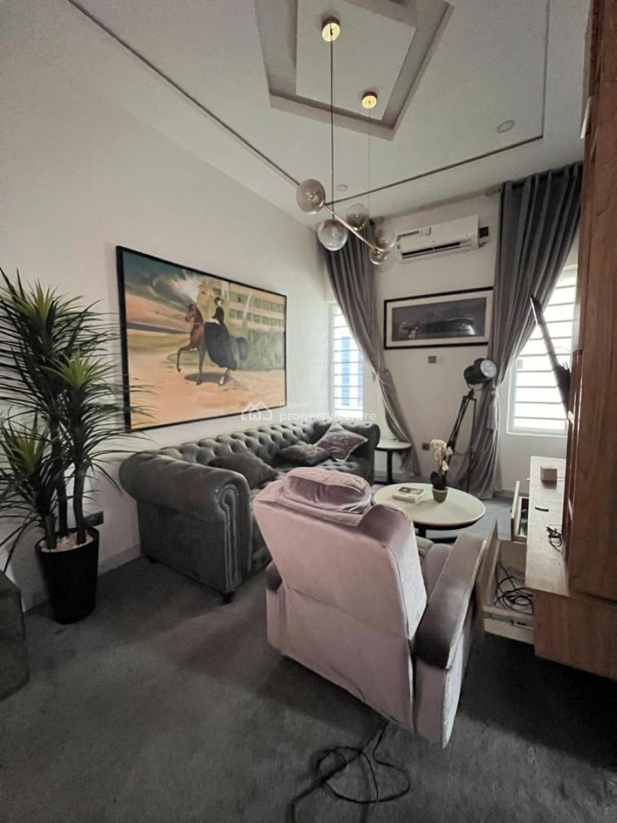 4 Bedrooms Fully Furnished Detached Duplex with Bq, Swimming Pool, Tulip Haven Estate, Chevron Alternative, Lekki, Lagos, Detached Duplex for Sale