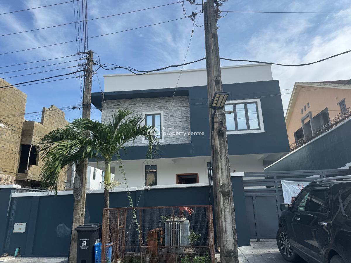Solidly Built 5 Bedroom Duplex on 1,000sqm, U3 Estate, Lekki Right Side, Lekki Phase 1, Lekki, Lagos, Detached Duplex for Sale