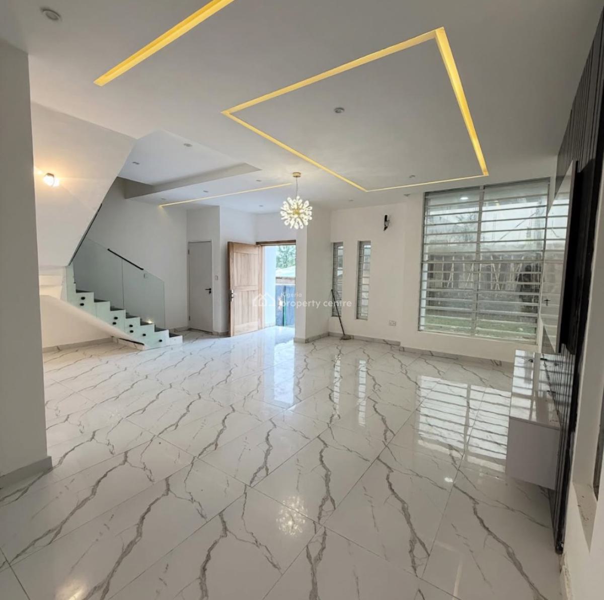 3bed Duplex with a Bq in an Estate with Pool, Play Area and Court, Ajah, Lagos, Semi-detached Duplex for Sale