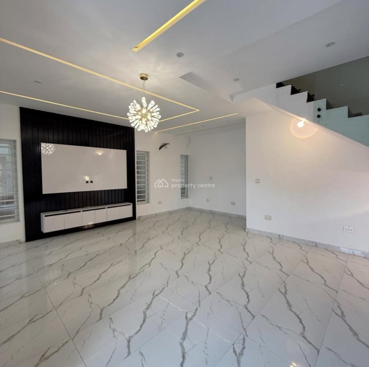 3bed Duplex with a Bq in an Estate with Pool, Play Area and Court, Ajah, Lagos, Semi-detached Duplex for Sale