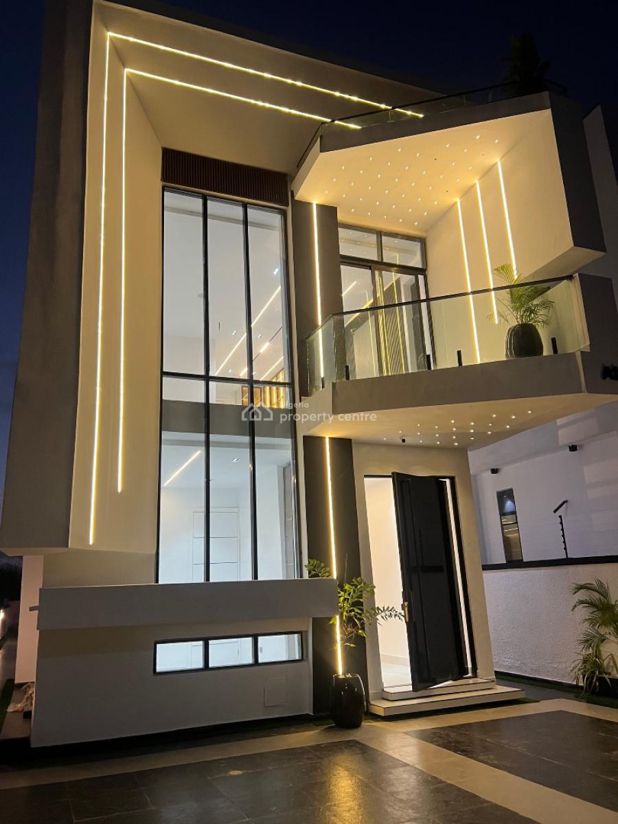Newly Built 5 Bed Luxury Detached  Duplex with Swimming Pool and Bq, Ajah, Lagos, Detached Duplex for Sale