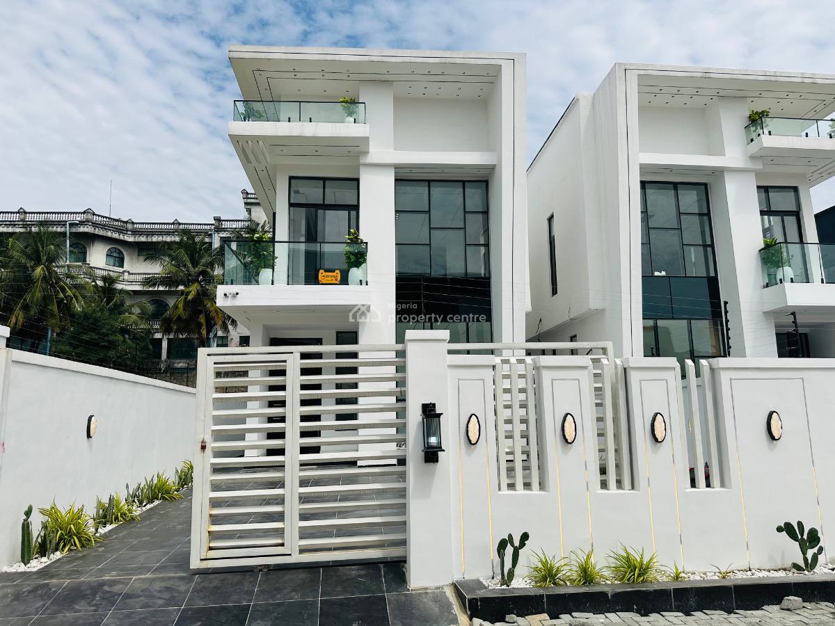 Luxury 5 Bedroom Duplex with Swimming Pool and Bq, Chevron, Lekki, Lagos, Detached Duplex for Sale