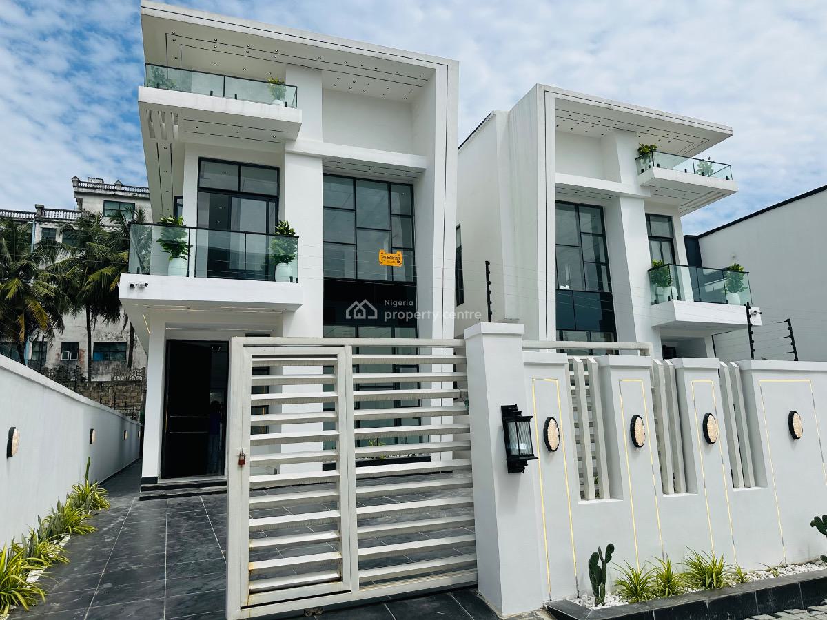 Luxury 5 Bedroom Duplex with Swimming Pool and Bq, Chevron, Lekki, Lagos, Detached Duplex for Sale