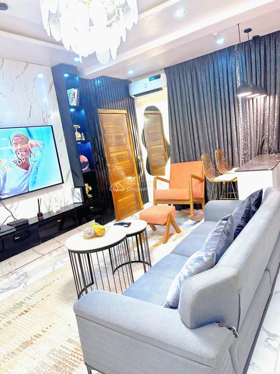 Fully Furnished Mini Flat, Mijl Residence, Nicon Town, Lekki, Lagos, Mini Flat (room and Parlour) for Rent