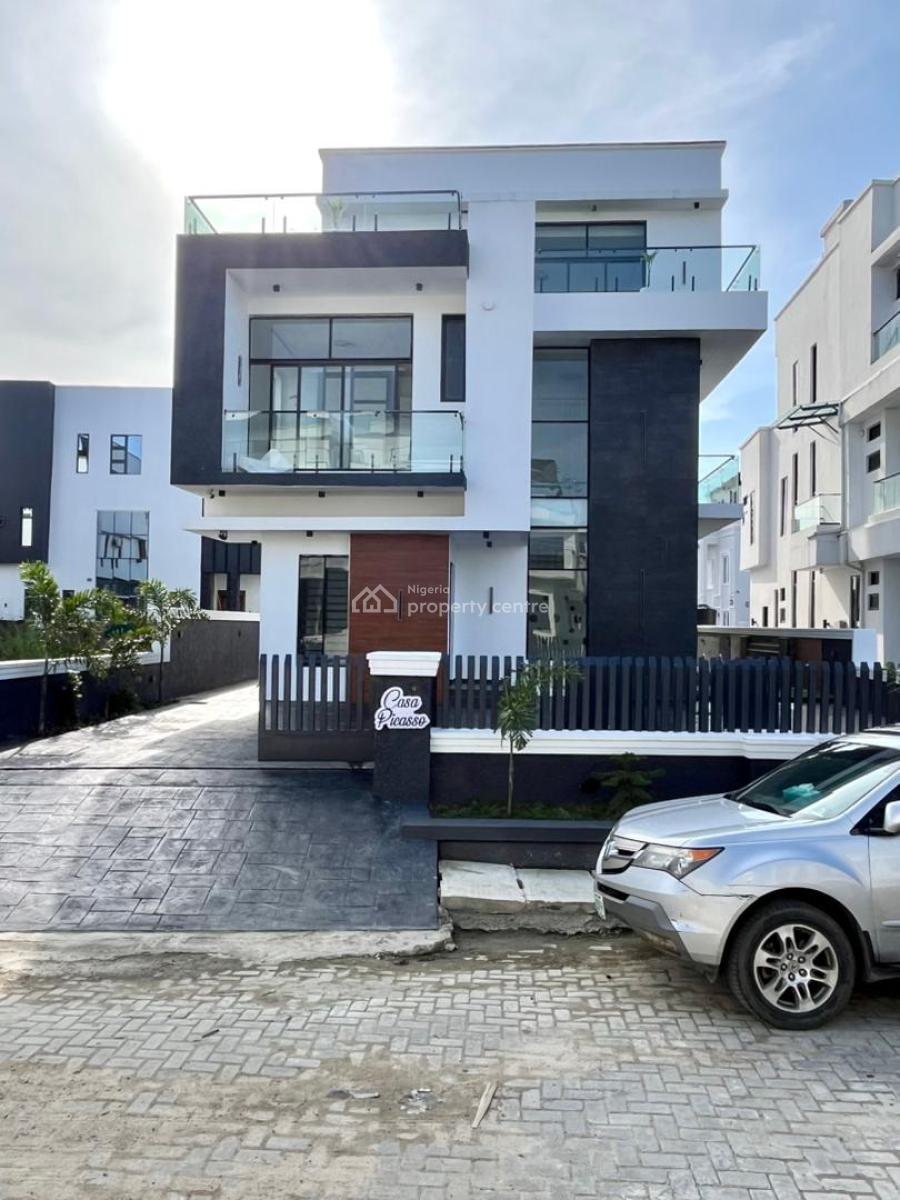 Luxury 5 Bedroom Fully Detached Duplex with Bd, Ikota, Lekki, Lagos, Detached Duplex for Sale