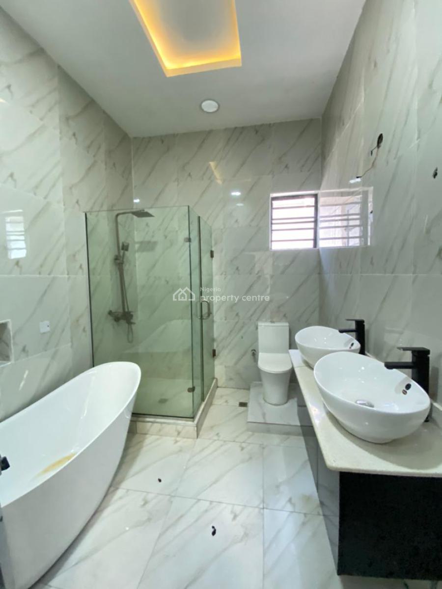 Massive 4 Bedroom Semidetached Duplex with Bq and Private Compound, Orchid Road, Lekki, Lagos, Semi-detached Duplex for Rent