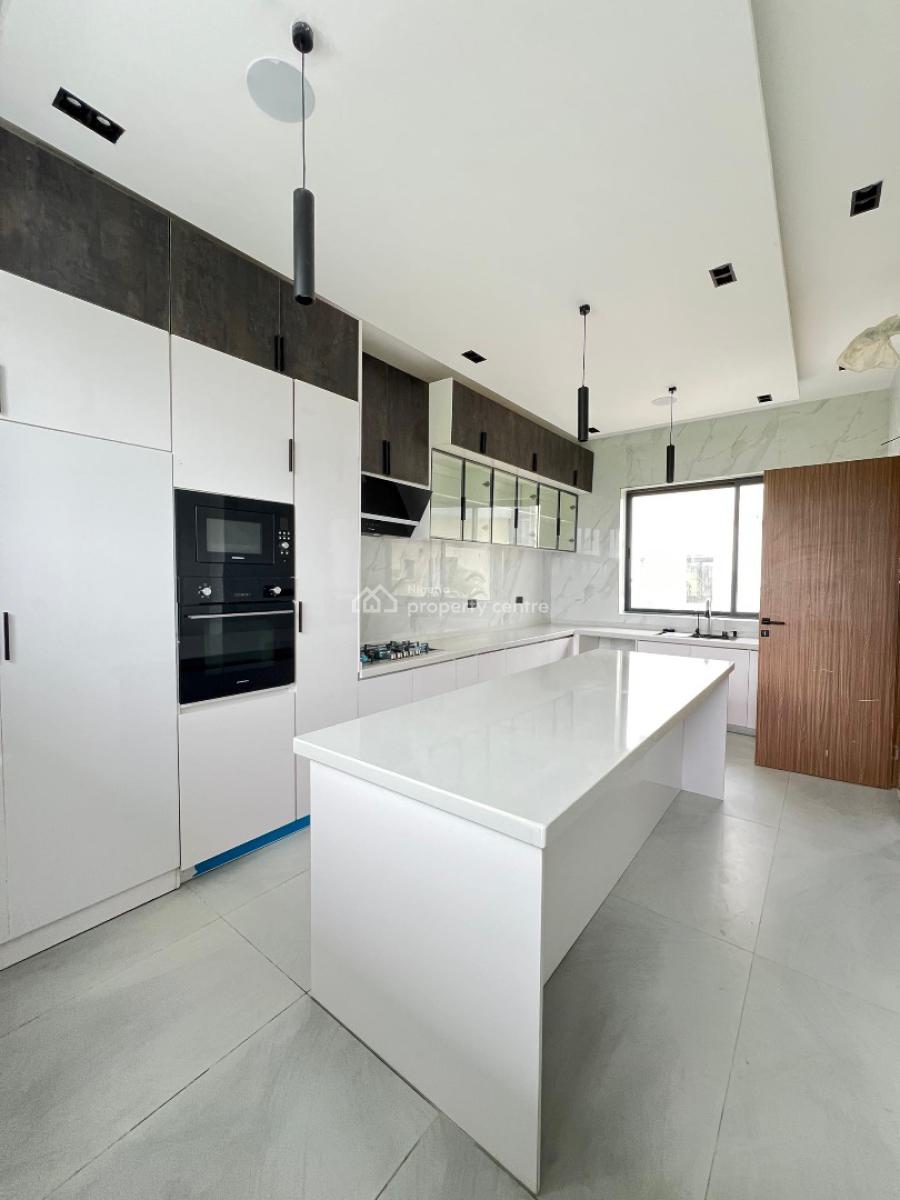 5 Bedroom Duplex with Swimming Pool, Cinema, Gym, Bq and a Rooftop, Beautifully Designed Spacious Apartment in a Family Friendly Estate, Ikate, Lekki, Lagos, Semi-detached Duplex for Sale