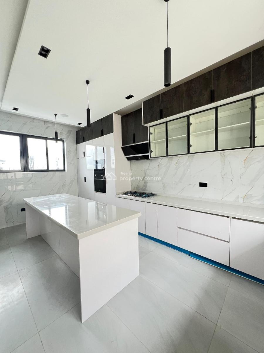 5 Bedroom Duplex with Swimming Pool, Cinema, Gym, Bq and a Rooftop, Beautifully Designed Spacious Apartment in a Family Friendly Estate, Ikate, Lekki, Lagos, Semi-detached Duplex for Sale