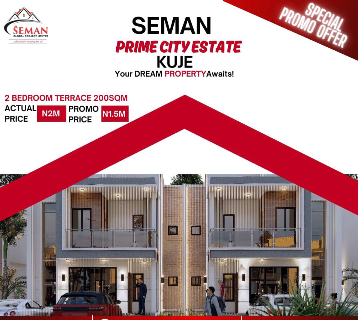 4 Bedroom Terrace Duplex, Beside Navy Barrack Estate Kuje., Kuje, Abuja, Residential Land for Sale