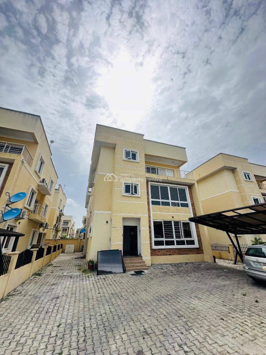 6 Bedroom Semi Detached Duplex, Western Foreshore Estate, Osapa, Lekki, Lagos, Detached Duplex for Rent