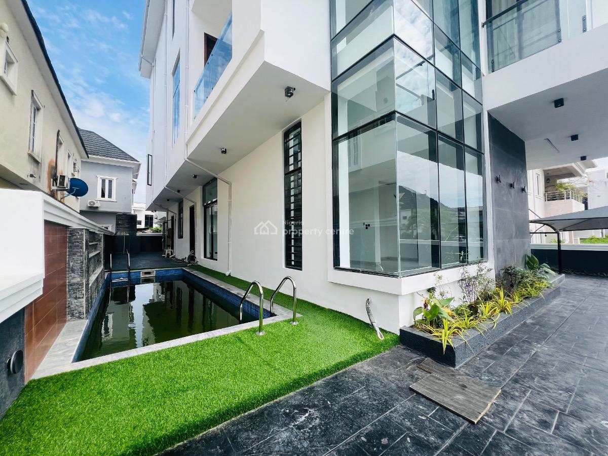Elegant 5 Bedroom Duplex with Swimming Pool and Cinema, Megamond Estate Ikota, Ikota, Lekki, Lagos, Detached Duplex for Sale