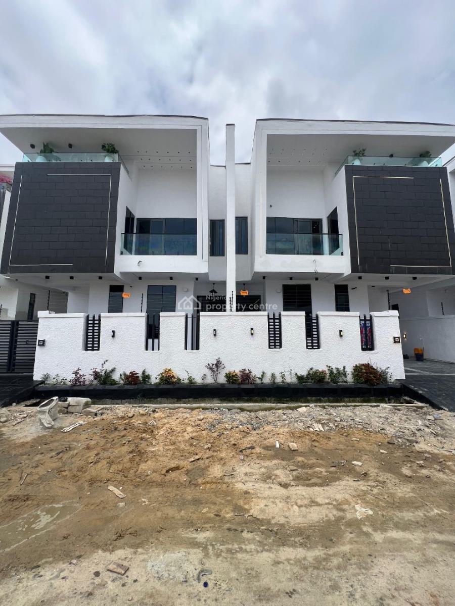 Luxury 4 Bed Semi Detached Duplex with Bq, Ajah, Lagos, Semi-detached Duplex for Sale
