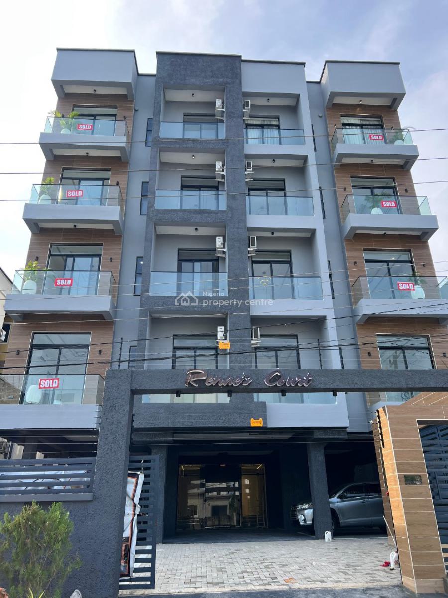Brand New 2 Bedroom Apartment with an Elevator Swimming Pool and a Gym, Ikate, Lekki, Lagos, Flat / Apartment for Sale