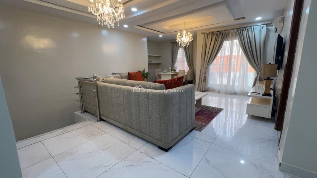 Newly Built 3 Bedroom Fully Furnished Detached Duplex, Alma Beach Estate, Lekkk Right, Lekki, Lagos, Detached Duplex Short Let
