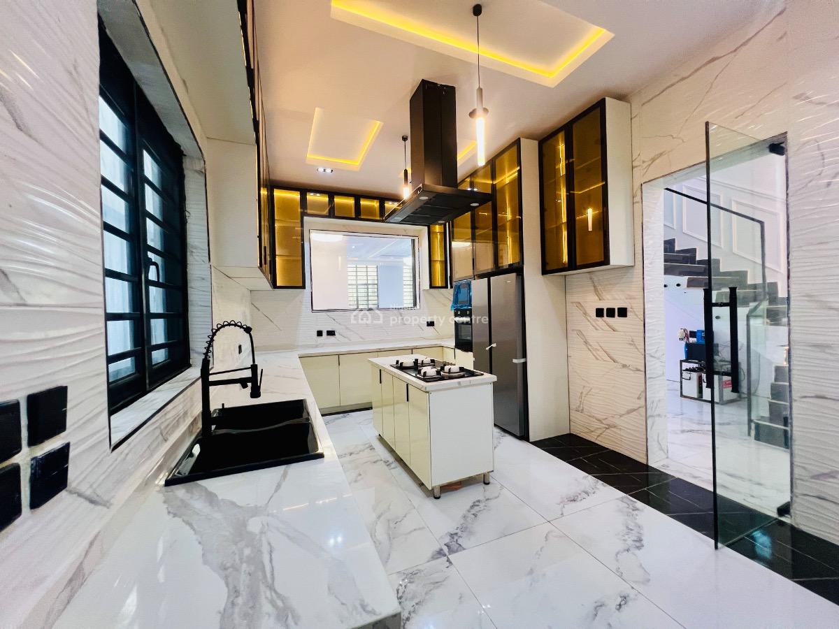 Elegant 5 Bedroom Duplex with Cinema and Pool, Megamond Estate, Ikota, Lekki, Lagos, Detached Duplex for Sale