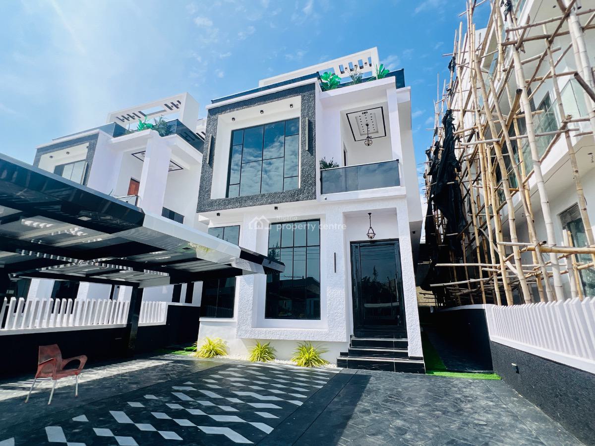 Elegant 5 Bedroom Duplex with Cinema and Pool, Megamond Estate, Ikota, Lekki, Lagos, Detached Duplex for Sale