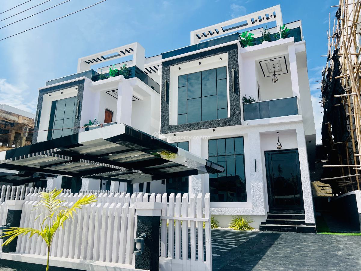 Elegant 5 Bedroom Duplex with Cinema and Pool, Megamond Estate, Ikota, Lekki, Lagos, Detached Duplex for Sale