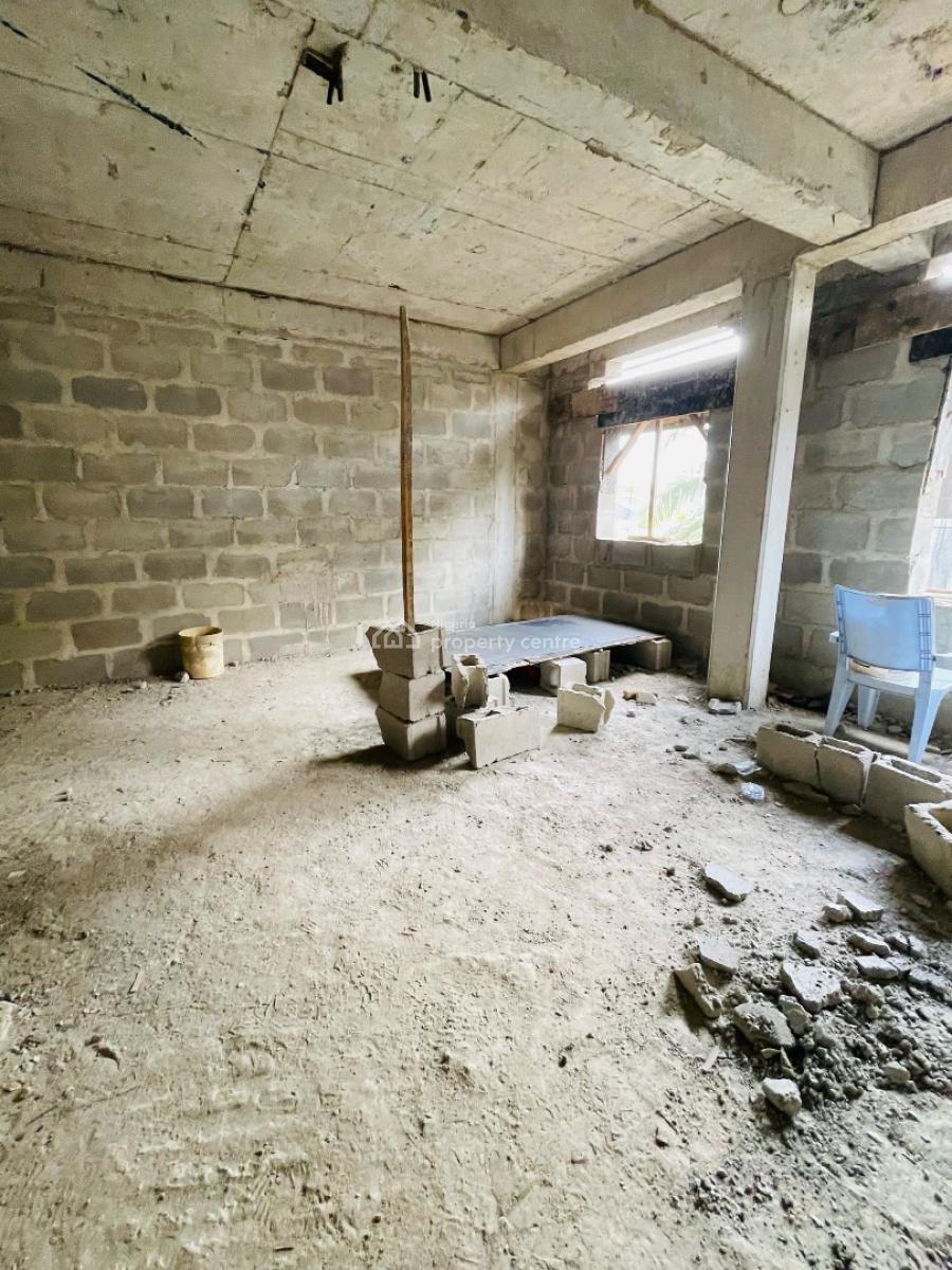 Top Quality 4 Bedroom Terrace Duplex in a Serene Location (carcass), Top Quality 4 Bedroom Terrace Duplex in a Serene Location (carcass), Gbagada, Lagos, House for Sale
