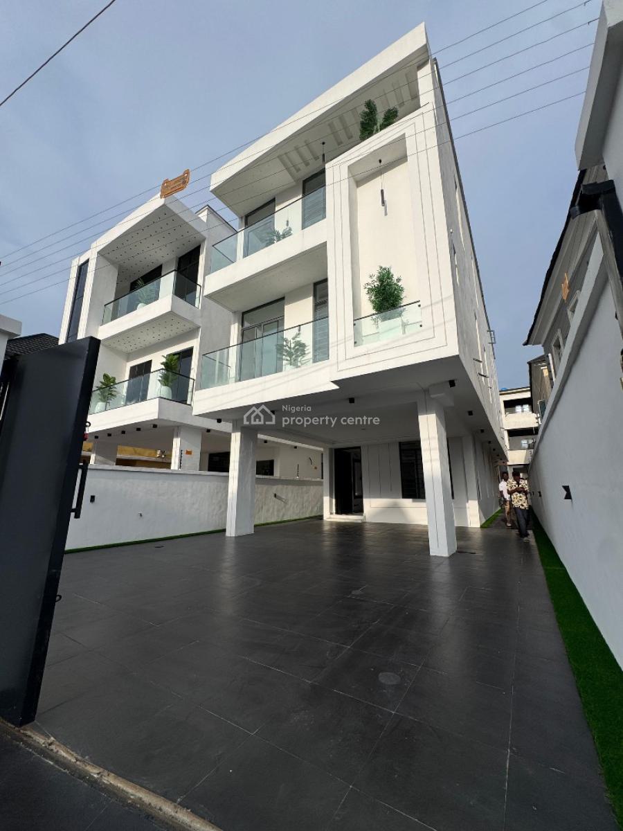 Magnificent 5 Bedroom Duplex with a Pool and Bq, Chevron, Lekki, Lagos, House for Sale