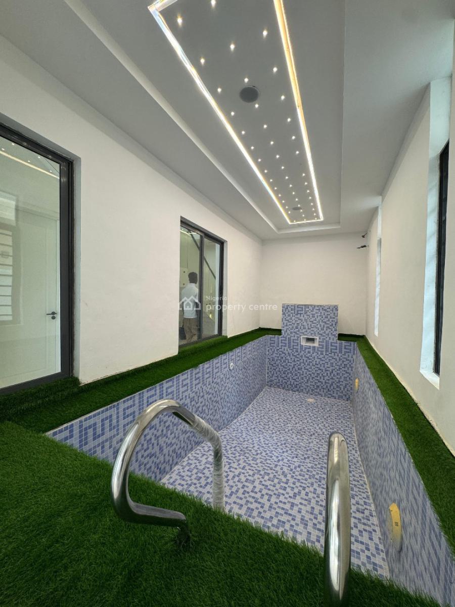 Magnificent 5 Bedroom Duplex with a Pool and Bq, Chevron, Lekki, Lagos, House for Sale