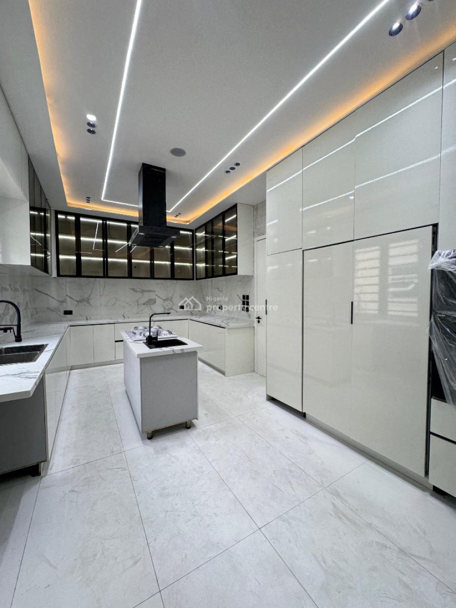 Magnificent 5 Bedroom Duplex with a Pool and Bq, Chevron, Lekki, Lagos, House for Sale
