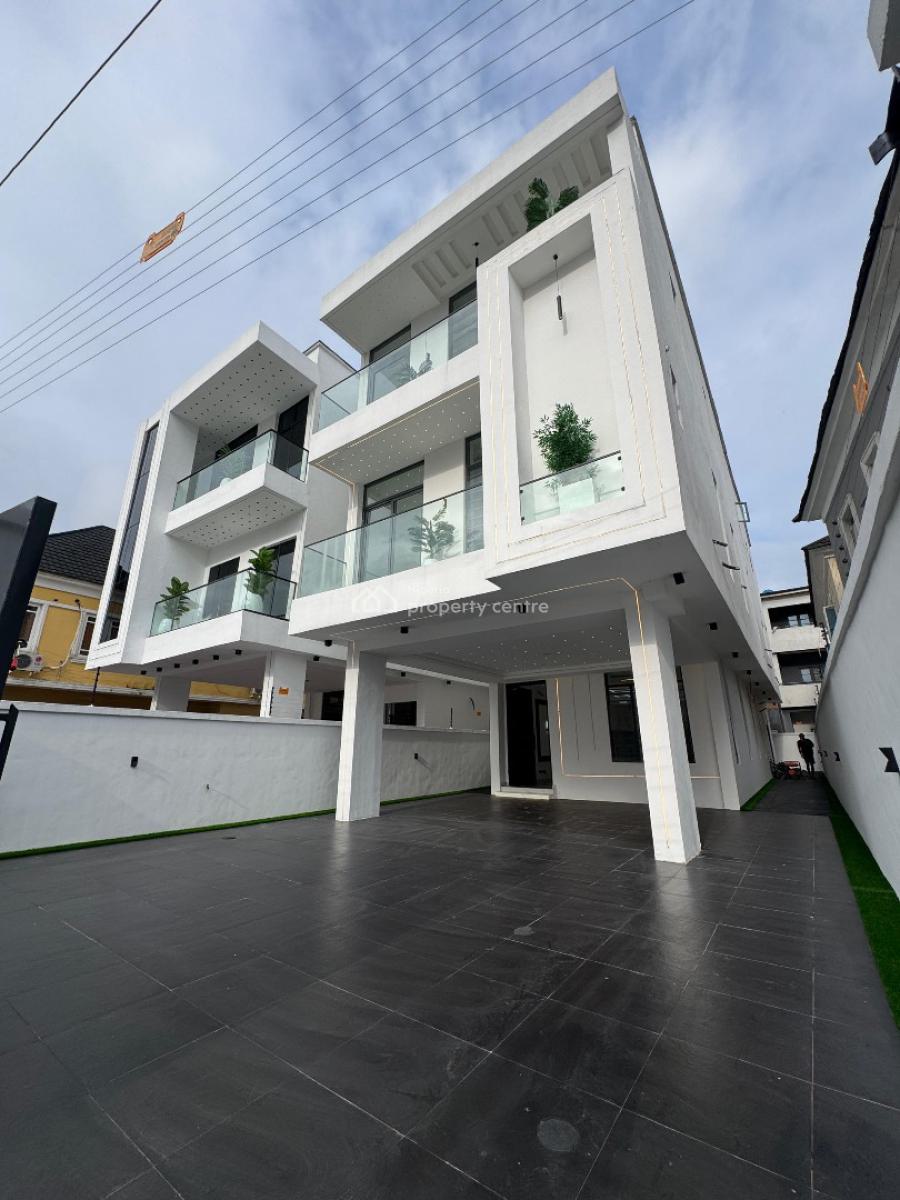 Magnificent 5 Bedroom Duplex with a Pool and Bq, Chevron, Lekki, Lagos, House for Sale