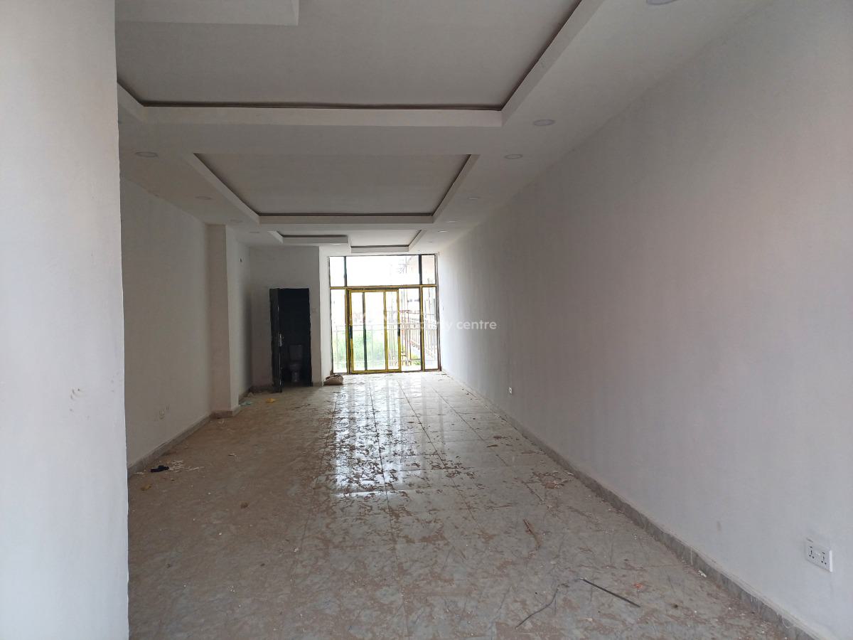 Serviced 62sqm Shop/office Space with Two Toilets, Jabi, Abuja, Office Space for Rent