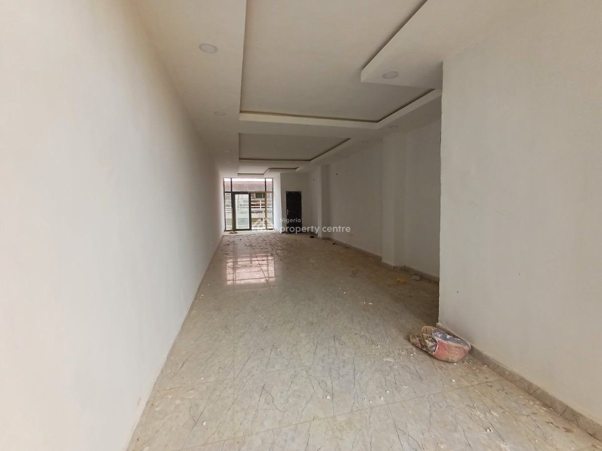 Serviced 62sqm Shop/office Space with Two Toilets, Jabi, Abuja, Office Space for Rent