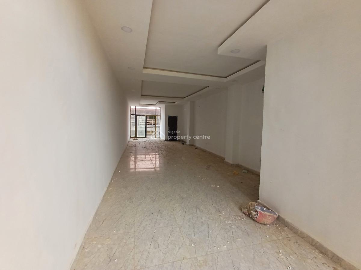 Serviced 62sqm Shop/office Space with Two Toilets, Jabi, Abuja, Office Space for Rent