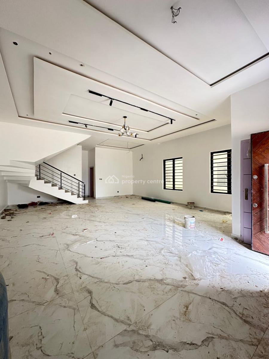 Very Spacious 4 Bedroom Self Compound Semi-detached Duplex with Bq, Vgc, Lekki, Lagos, Semi-detached Duplex for Sale