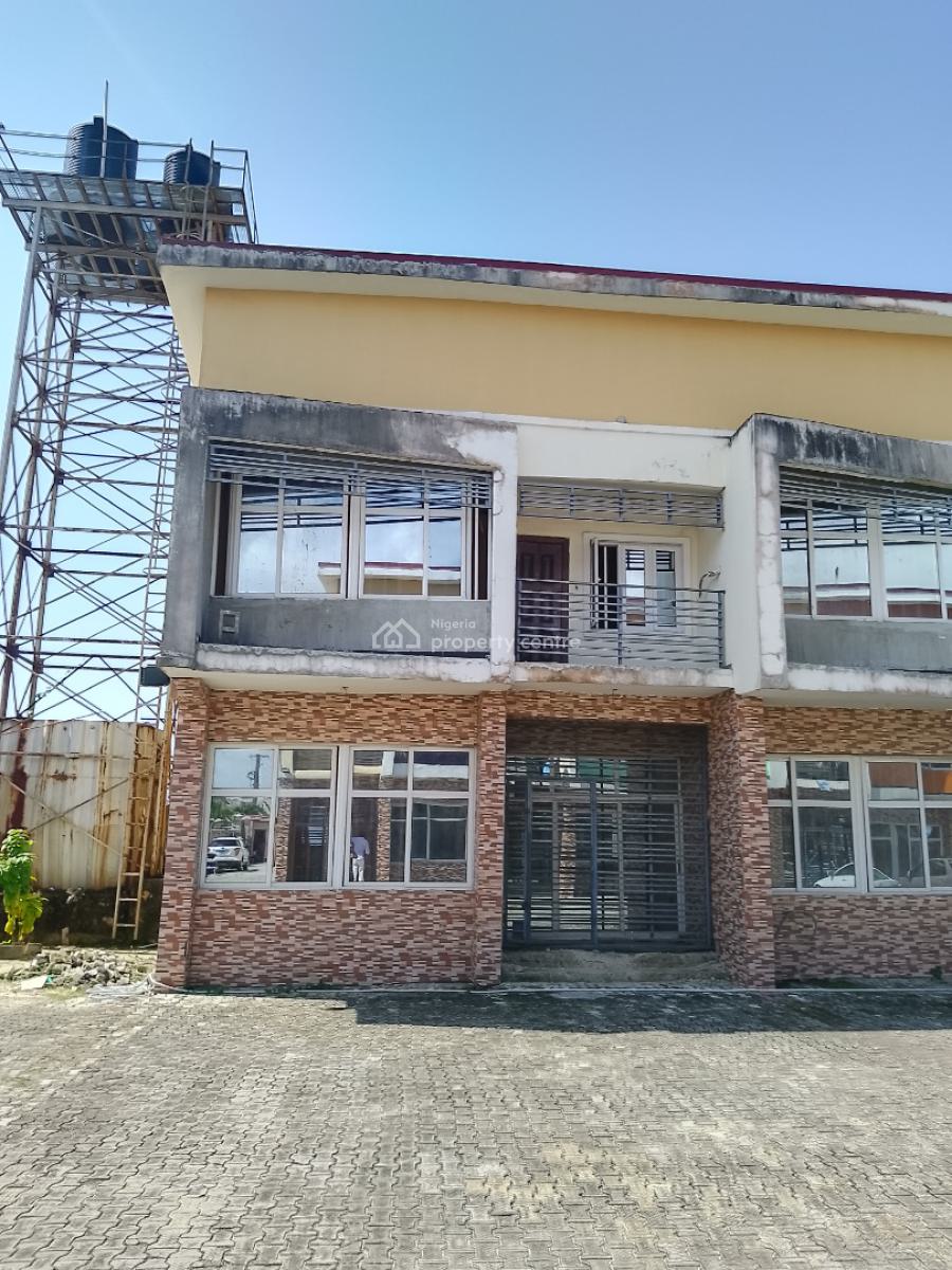 Spacious 4 Bedrooms Terraced Duplex, Only Video Available, Greenland Estate, Ogombo, Ajah, Lagos, Terraced Duplex for Rent