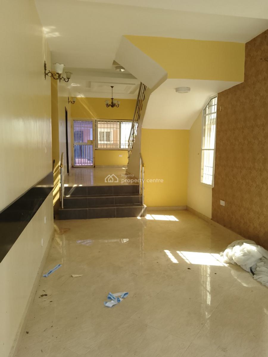 Spacious 4 Bedrooms Terraced Duplex, Only Video Available, Greenland Estate, Ogombo, Ajah, Lagos, Terraced Duplex for Rent