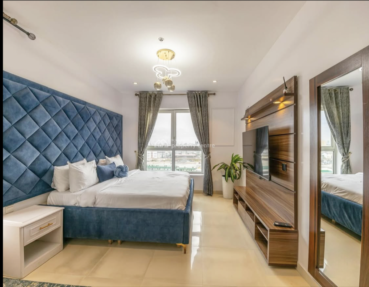 Oceanfront 2 Bedroom Apartment in a Serviced Estate, Marwa (right Side), Lekki Phase 1, Lekki, Lagos, Flat / Apartment for Rent