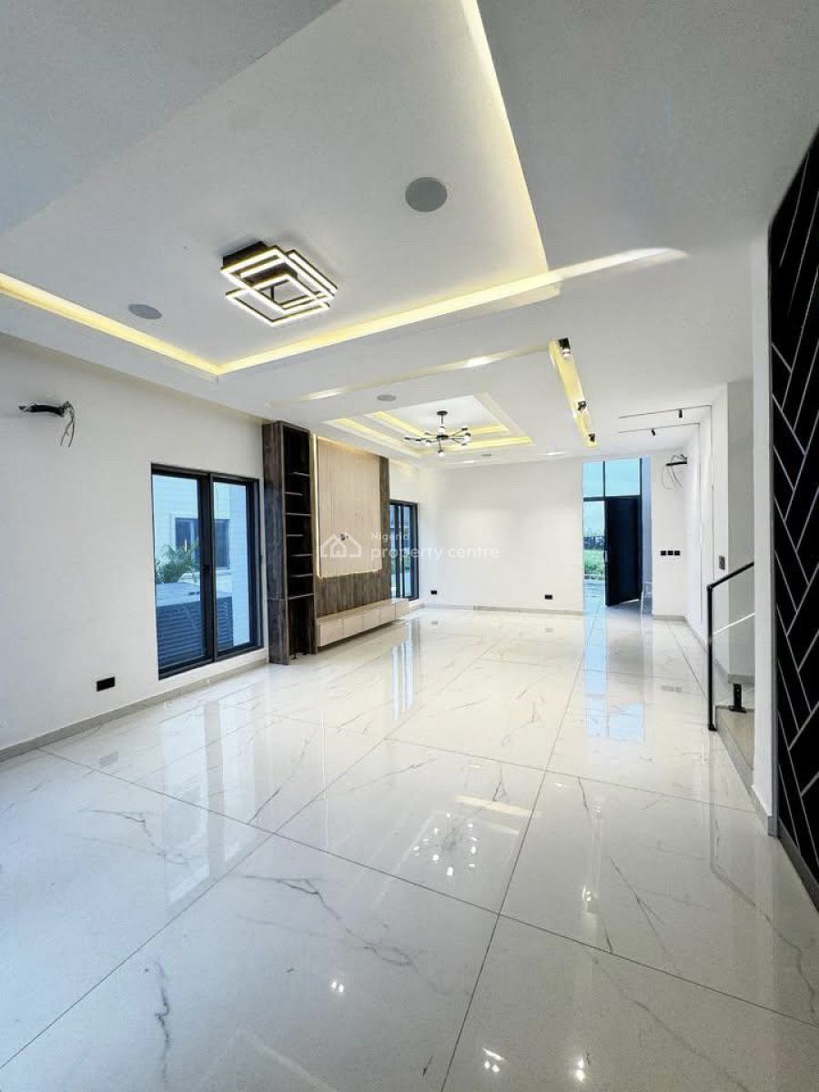 Spacious 5bedroom Semi Detached House with Pool and Bq, Ikate, Lekki, Lagos, Detached Duplex for Sale