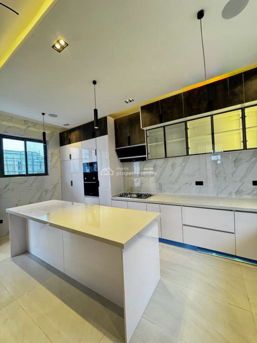 Spacious 5bedroom Semi Detached House with Pool and Bq, Ikate, Lekki, Lagos, Detached Duplex for Sale