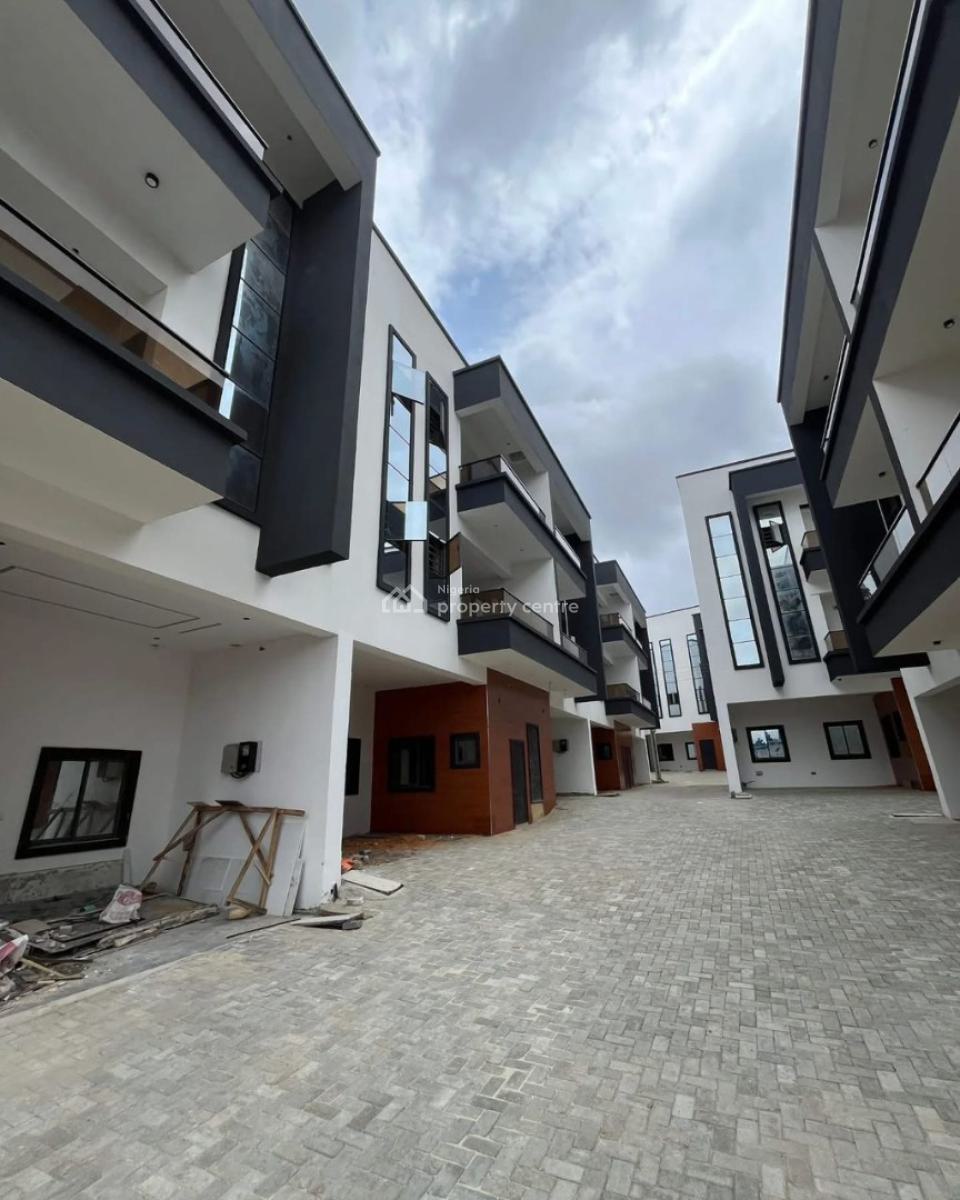 Exquisitely Built 4 Bedroom Terrace + Bq, Allen, Ikeja, Lagos, Terraced Duplex for Sale