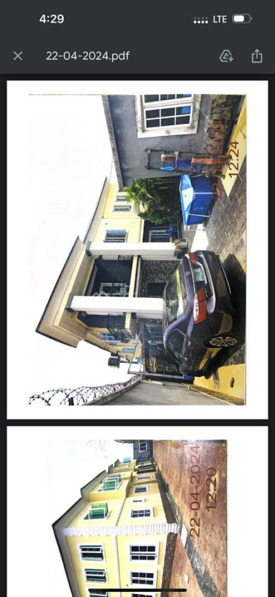 4 Units of 2 Bedroom Flats and 3 Bedroom Duplex, Badore, Cooperative Villas Way, Ajah, Lagos, House for Sale
