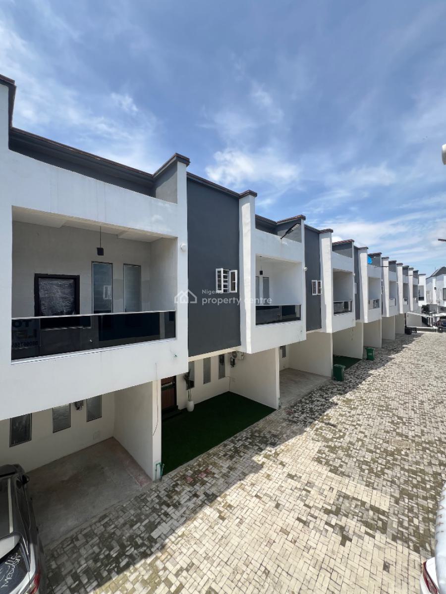 Well Built 4 Bedroom Terrace Duplex, Ikota, Lekki, Lagos, Terraced Duplex for Rent