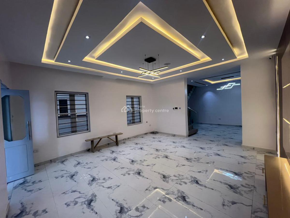 5 Bedroom Detached Home with 2 Bq, Chevron Drive, Chevron Alternative, Lekki, Lagos, Detached Duplex for Sale